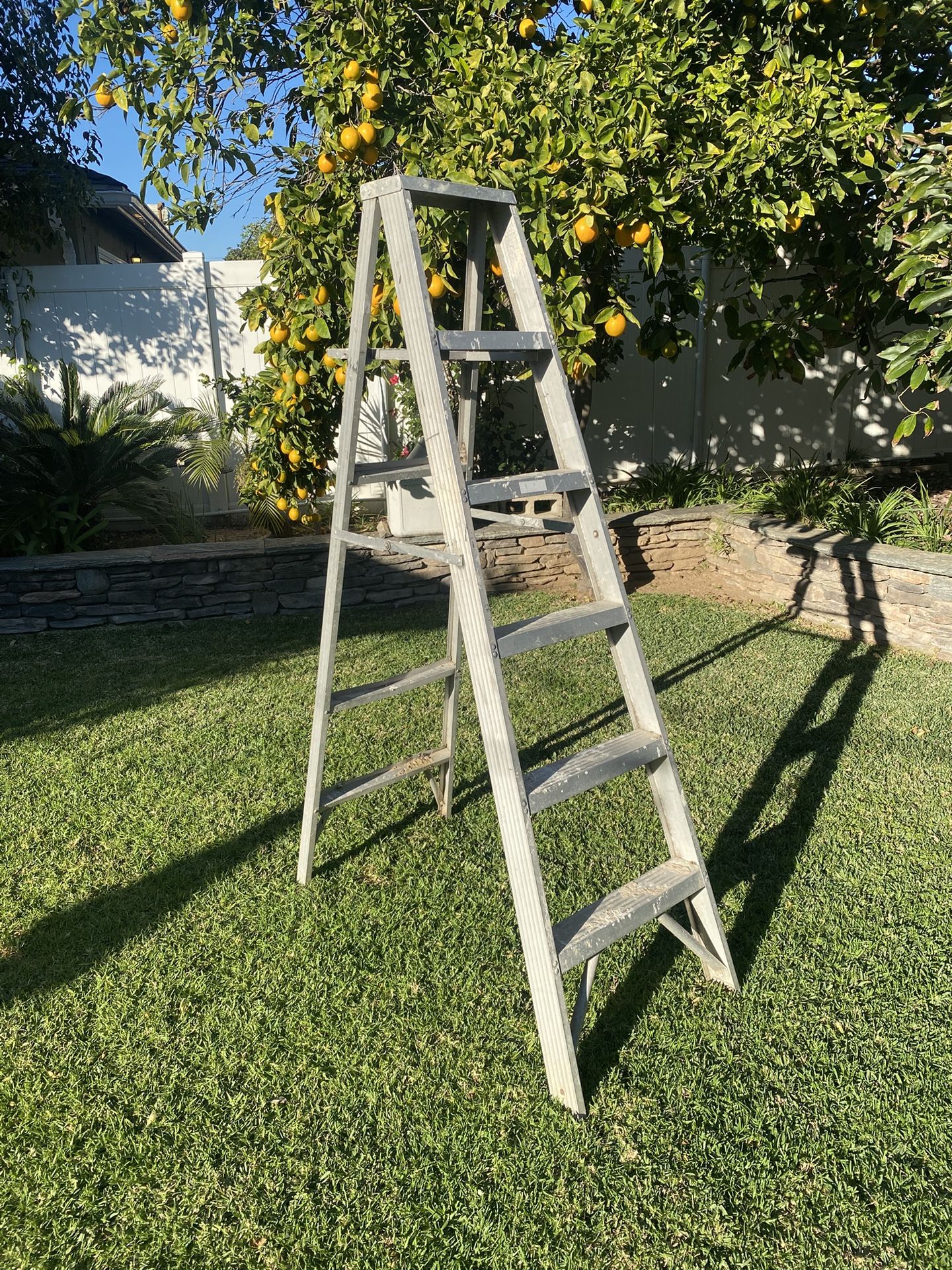 6ft Lightweight Aluminum Step Ladder