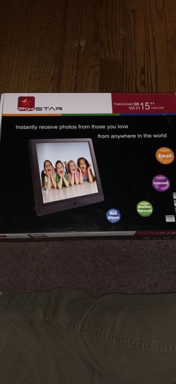 15” wifi photo frame
