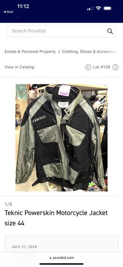 Teknic Motorcycle Jacket 