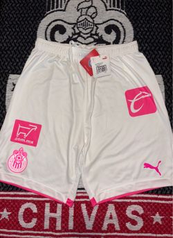 CHIVAS Puma Shorts Project Rosa talla M Club Deportivo Guadalajara