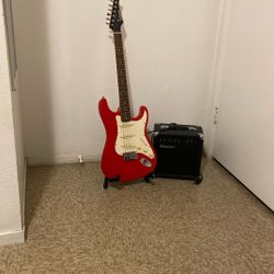 Hardly Used Guitar And Amp 
