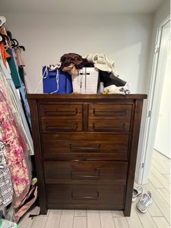 Large wooden dresser