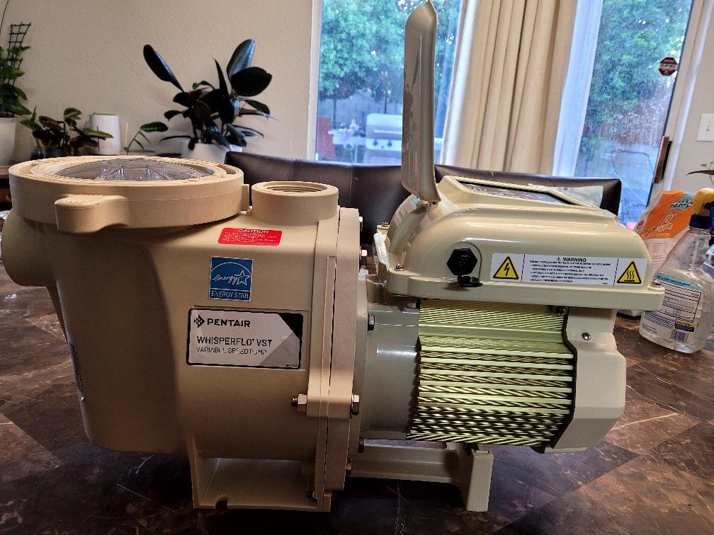 Brand-new
Pentair whisperflo VST variable speed pump 2.6hp