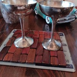 International Silver Co Goblets 