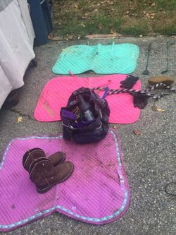 Horse stuff needs cleaning justin boots 8