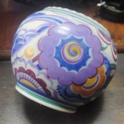 Antique Small Poole Vase.