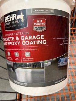 Cubeta apoxi. Color gris. Para pintar pisos. Muy práctico para instalar. 1 x $235.  O mejor oferta