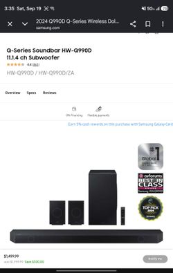 Samsung Surround Speakers