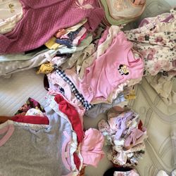 Baby Girl Lot Clothes 0-3 Months Over 100 Pieces