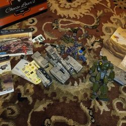 Mega Bloks Halo Wars Sets 96816 & 96807 (Over a Decade Old) w/ Instructions – Partial Sets