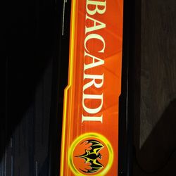 Bacardi Light Up Sign 