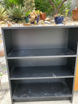 Bookshelves (2) & matching small dresser