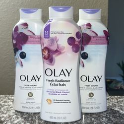 Olay Fresh Radiance Orchid Bodywash Set