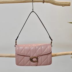 1:1 PINK Large COACH Tabby Shoulder Bag 26