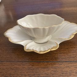 Lenox 24 Karat Gold Trim Candy/Nut Dish