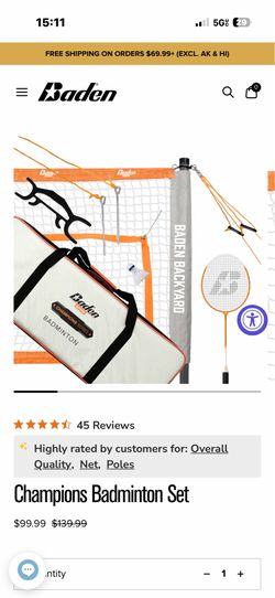Badminton Set - never opened