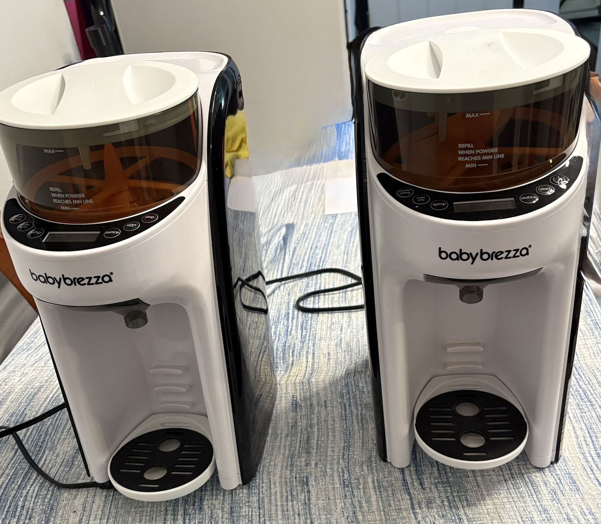 2 Identical Baby Brezza's