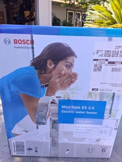 Heated water faucet