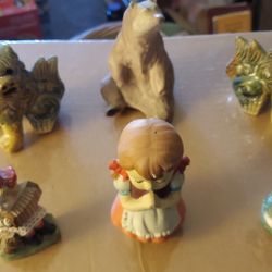 Vintage Decorative Figurines - Lot A ( 6 Pieces Total available )