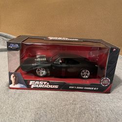 Dom’s Dodge Charger R/T Fats And Furious Escala 1/24 Toys Cars Jada