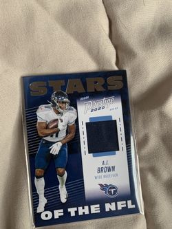 AJ brown jersey card