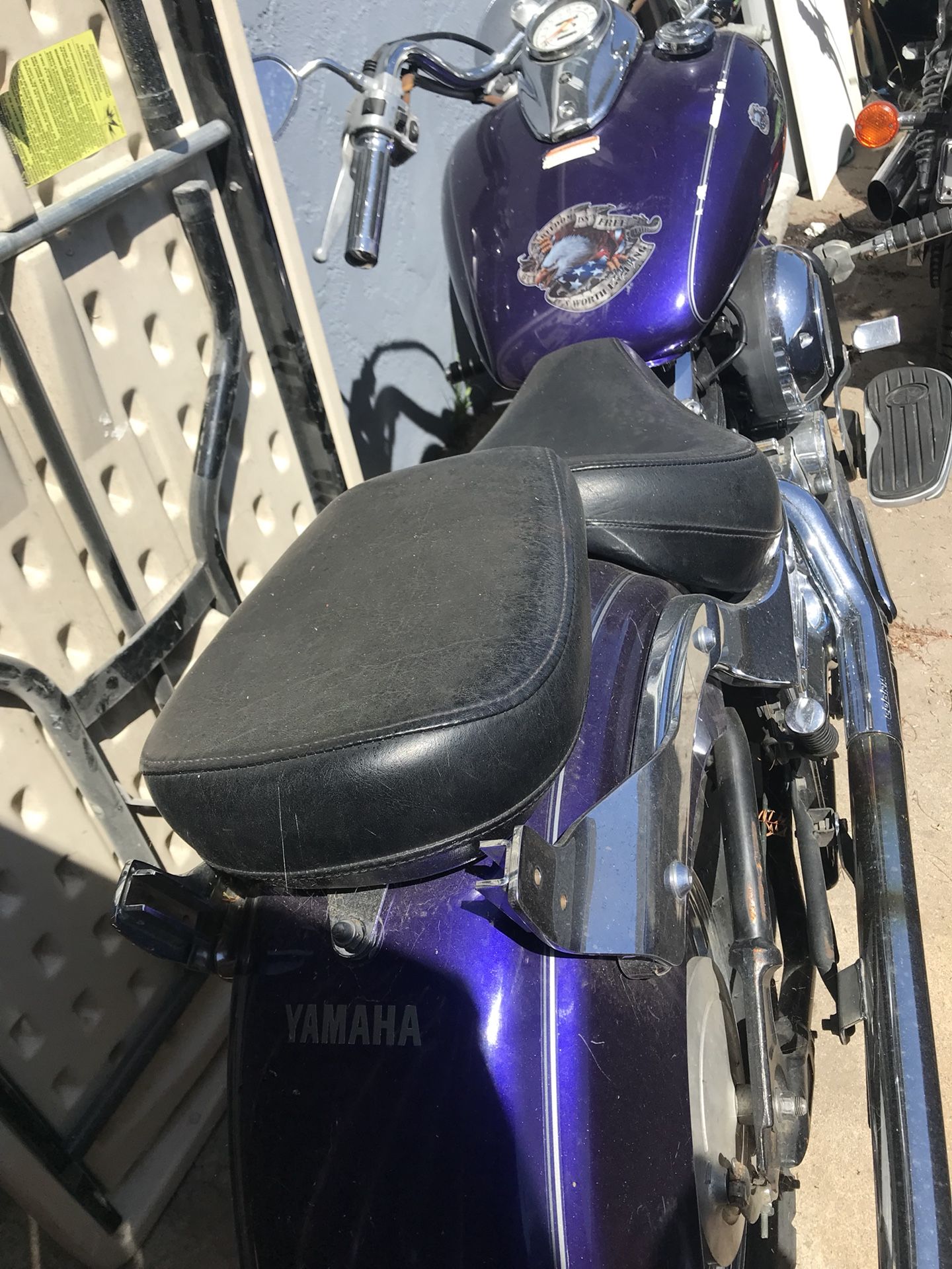 2003 750 Yamaha motorcycle