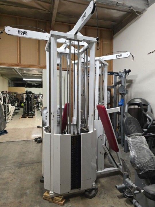 Powerlift 4 stack jungle gym exercise fitness commercial gym equipment