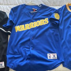 Golden State WARRIORS BASEBALL JERSEYS