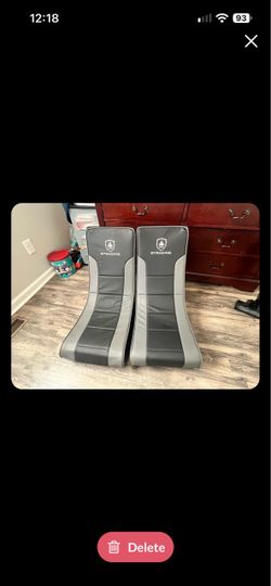 GTRacing Floor Gaming Chairs – Set of 2