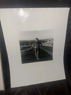 GROUP OF BLACK AND WHITE SIGNED GELATIN PHOTOGRAPHS BY KRISTIN CAPP