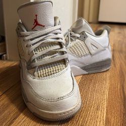 White Oreo Jordans