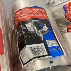 Clothes dryer vent kit