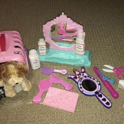 Pretend Pet Grooming Set