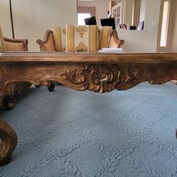 European Ornated Coffee Table