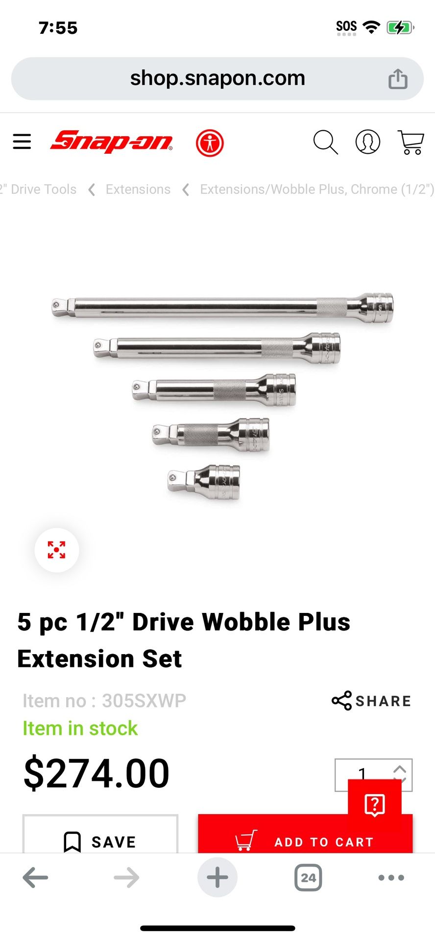 Snap On Extensions