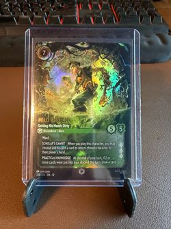 Lorcana Enchanted Milo Thatch TCG
