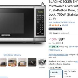 microwave - lightly used