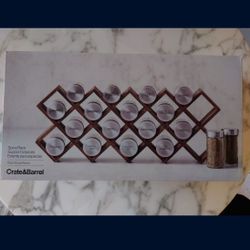 Crate & Barrel Spice Rack