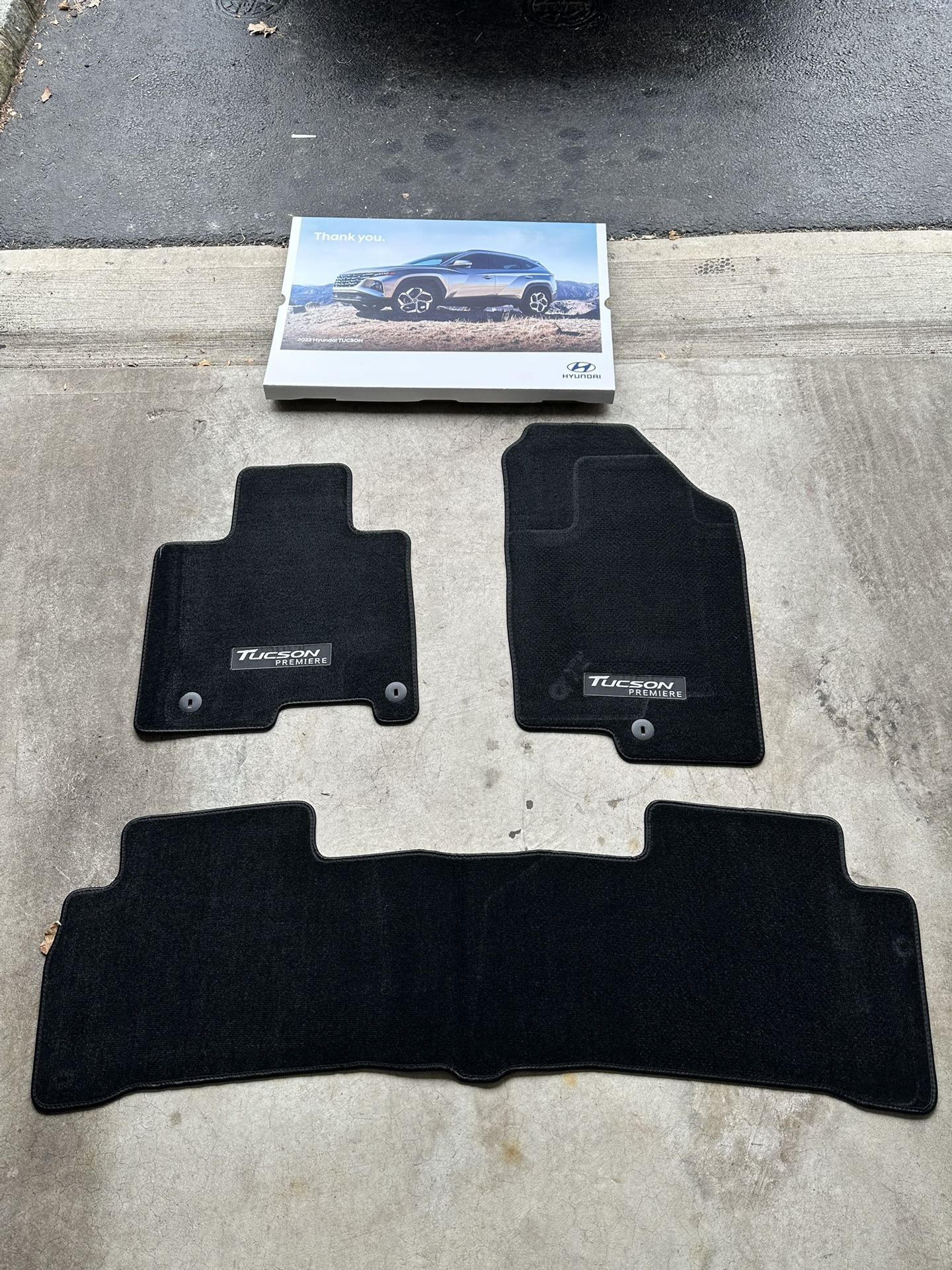 Limited Edition 2022-2025 Hyundai Tucson Carpet Floor Mats