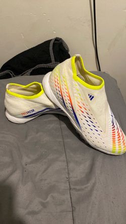 adidas Predator Edge.3 LL Turf Soccer Shoes(White/Multi)