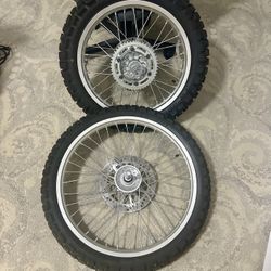 DID Rims And Tires For Dirt Bike