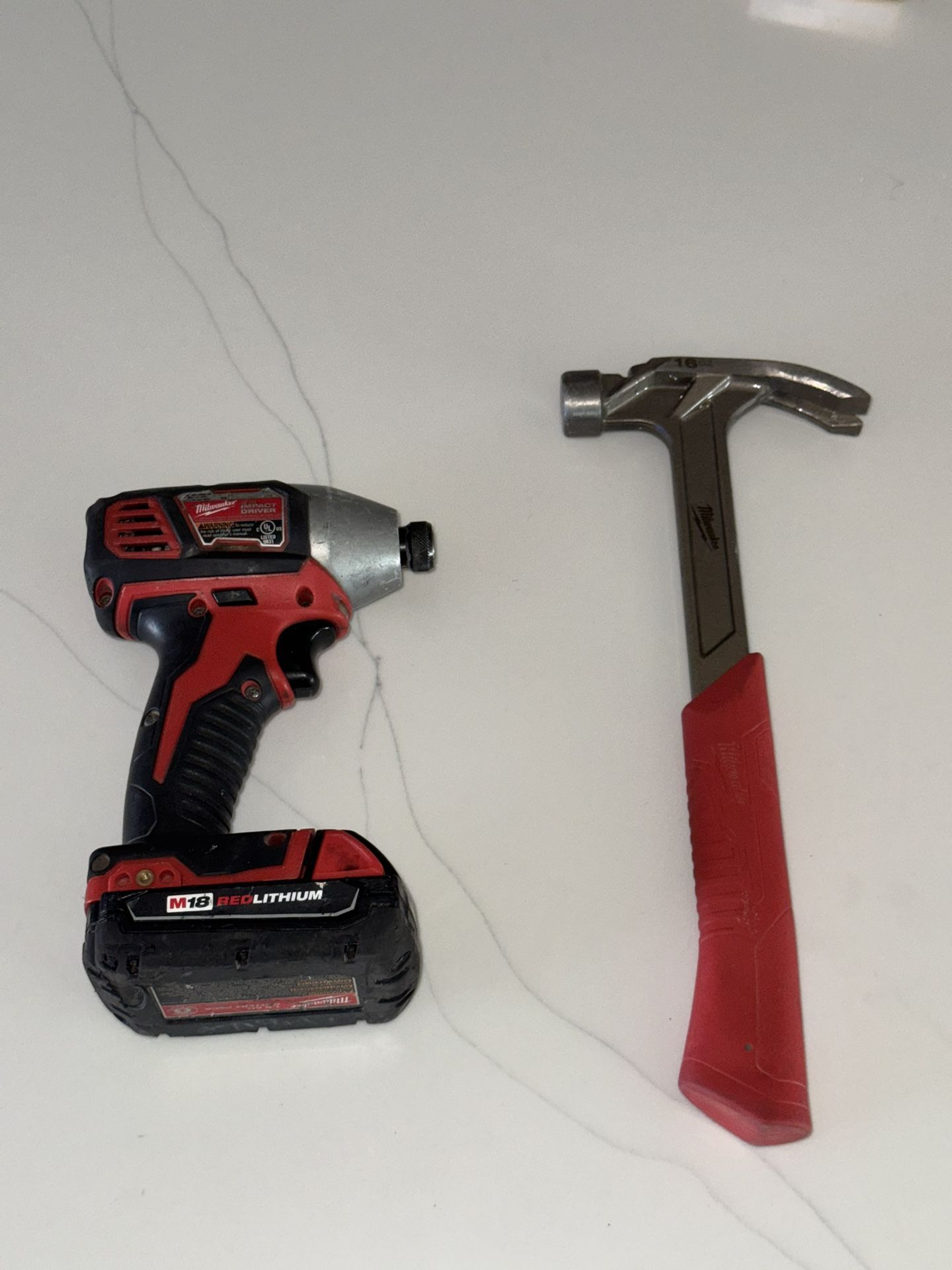 Milwaukee Impact Driver + Hammer
