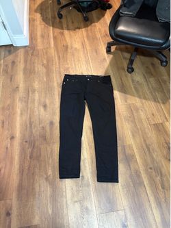 size 36 purple jeans black no front tag 1 of 1 worn