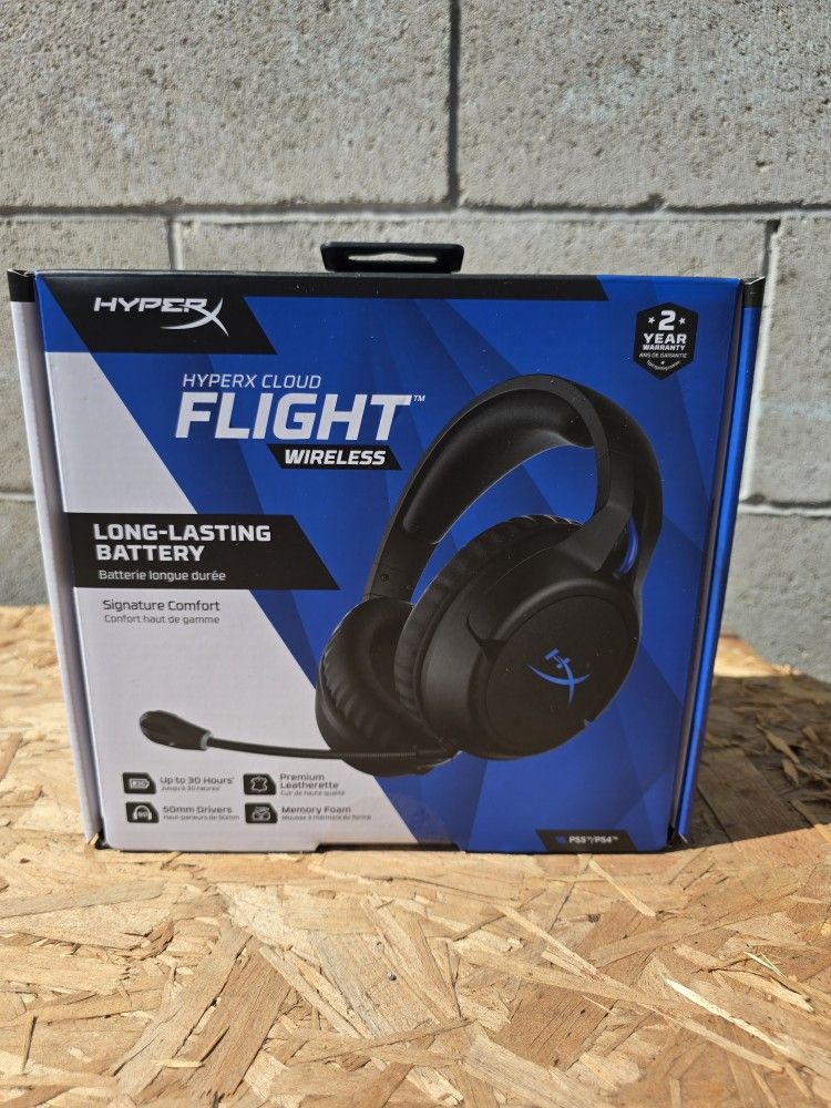PS5 HyperX Flight Wireless NEW NEW NEW $100