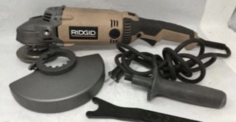 RIDGID 15 Amp Corded 7 inch Twist Handle Angle Grinder