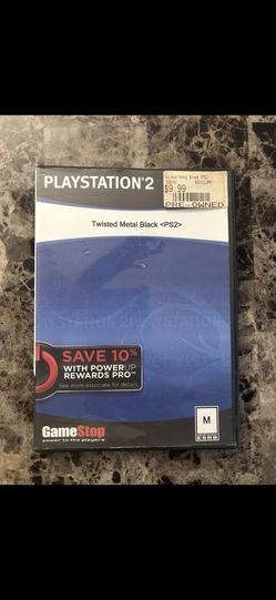 PS2 Twisted Metal Black 