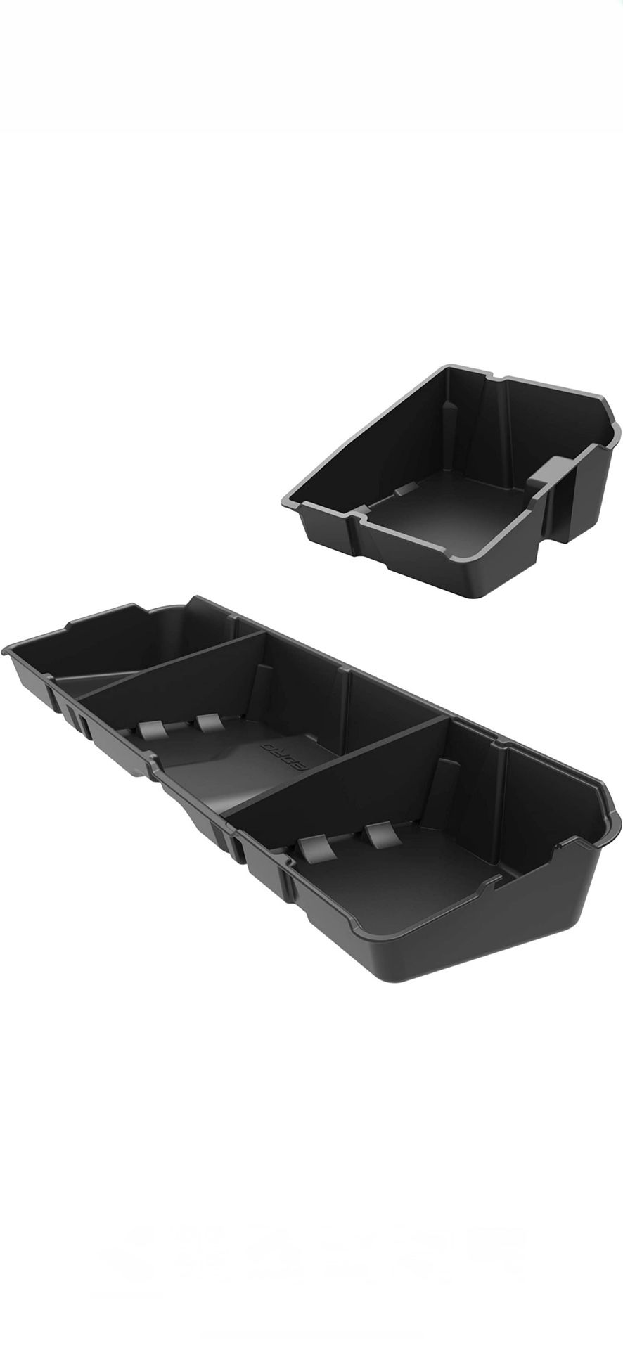 Rear Under Seat Storage Box Crew Cab 07-13 Chevy Silverado/GMC Sierra 1500, 07-14 2500HD, 3500HD