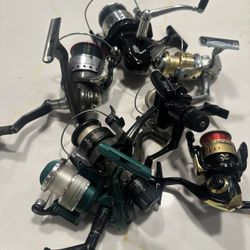 Fishing Reel Lot 