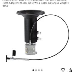 Towing Accessories | Universal Ranch Hitch Adapter | 24,000 lbs GTWR & 6,000 lbs tongue weight | 3100