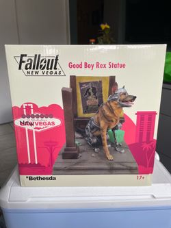Fallout New Vegas Good Boy Rex Statue